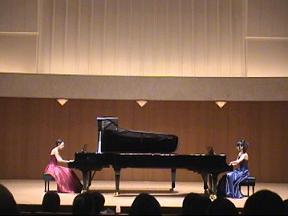 和田真依＆鈴木晴子　2台ピアノ