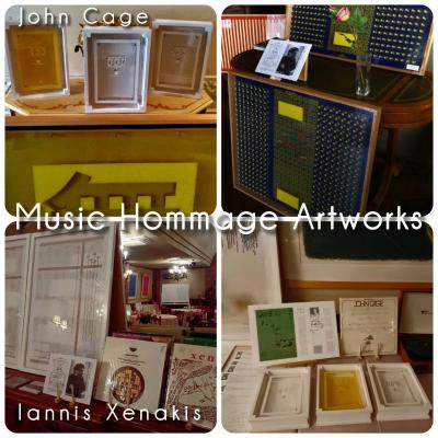 現代音楽オマージュ+コラージュ展