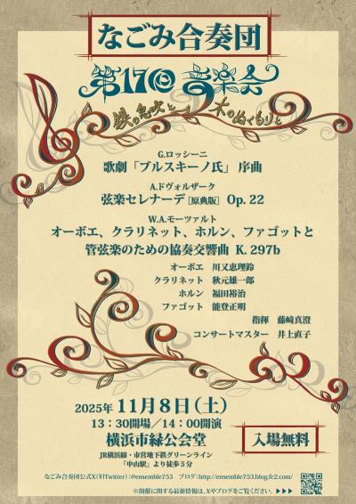 なごみ合奏団 第17回音楽会