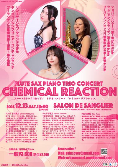 Flute Sax Piano Trio "CHEMICAL REACTION"